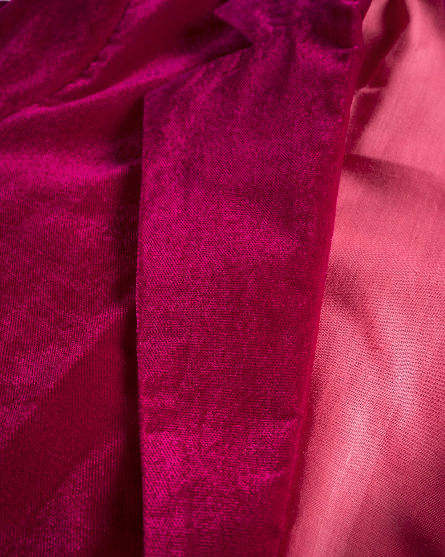 Hot Pink Premium Velvet Jacket