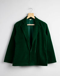 Green Premium Velvet Jacket