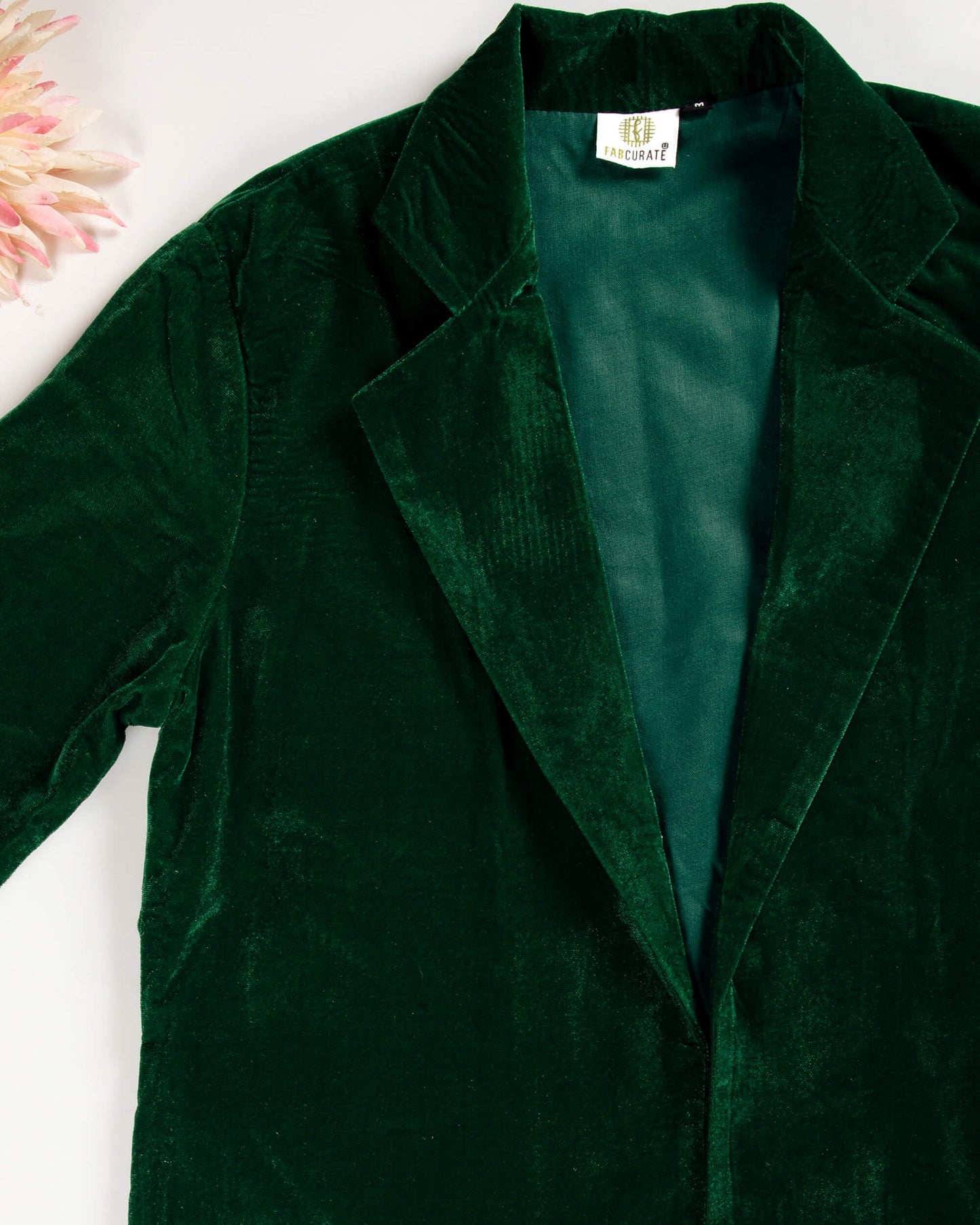 Green Premium Velvet Jacket