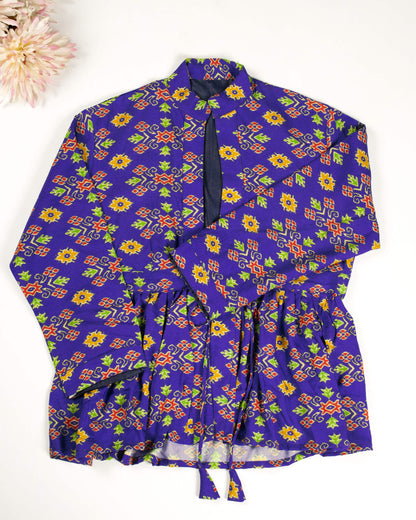 Patolaa Collar Frill Jacket