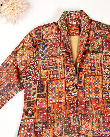 Gamthee Print Kimono Jacket