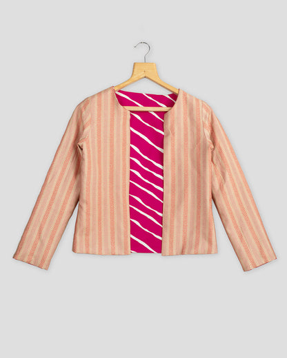 Trendy Leheriya Reversible Jacket