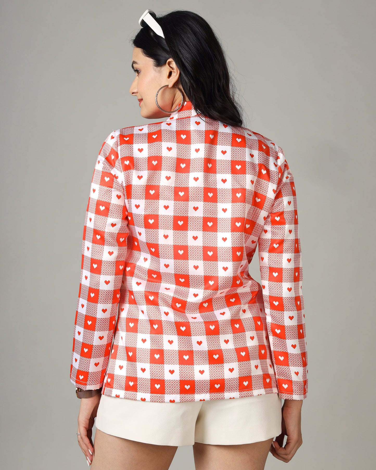 Women's Jacket with a Heart-Fueled Twist