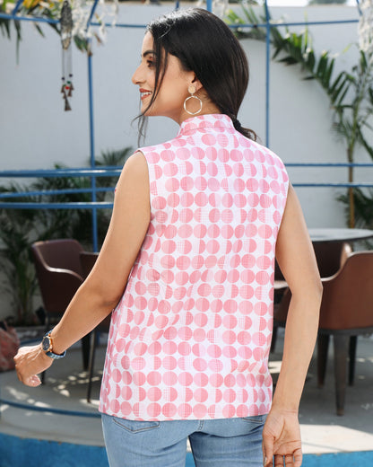 Devi Drape: Women's Floral Reversible Jacket