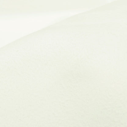 White Plain Suede Fabric (Width 58 Inches) - Fabcurate