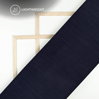 Navy Blue Plain Cotton Lining Fabric
