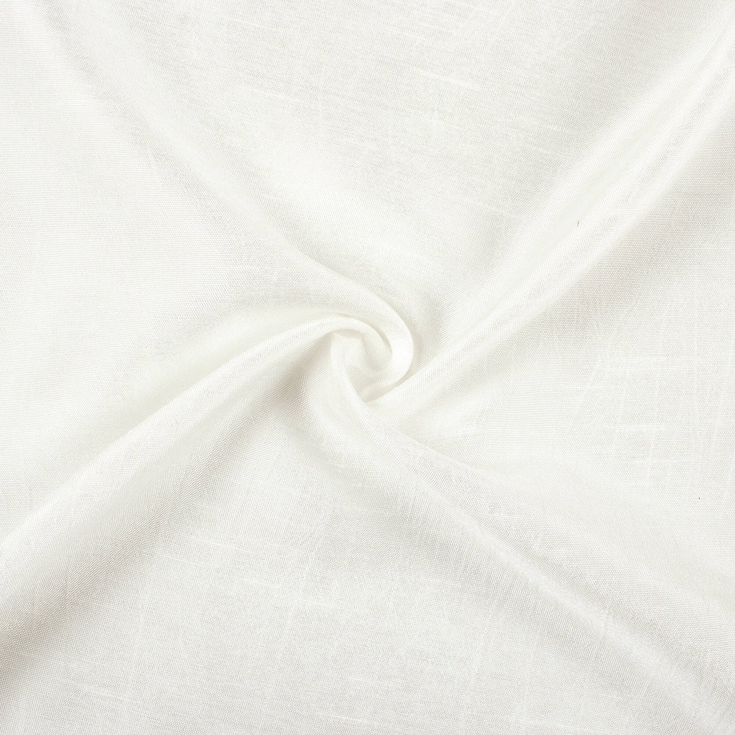 White Plain Dyeable Bemberg Raw Silk Fabric