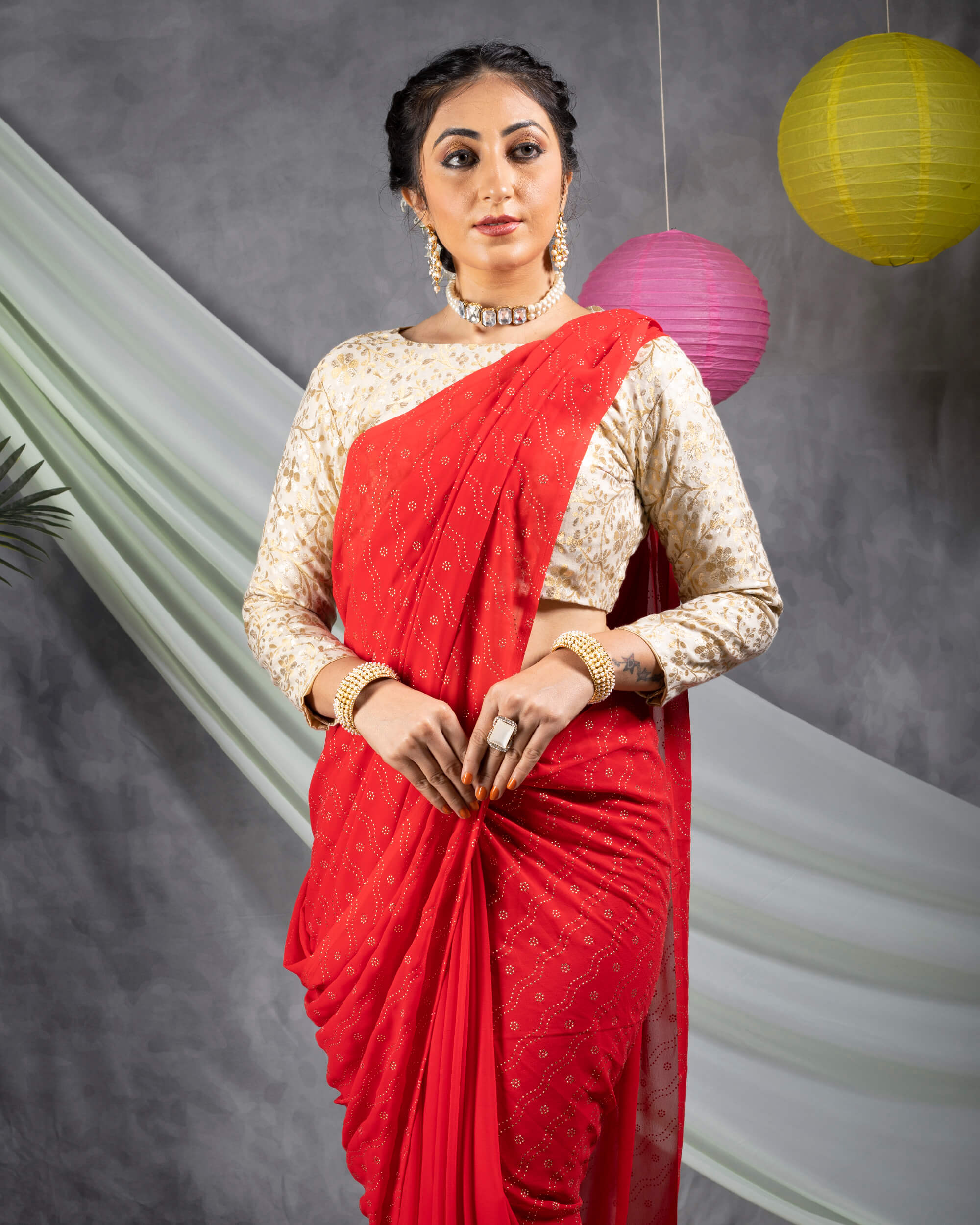 Buy SGF11 Woven Kanjivaram Pure Silk, Art Silk Red Sarees Online @ Best  Price In India | Flipkart.com