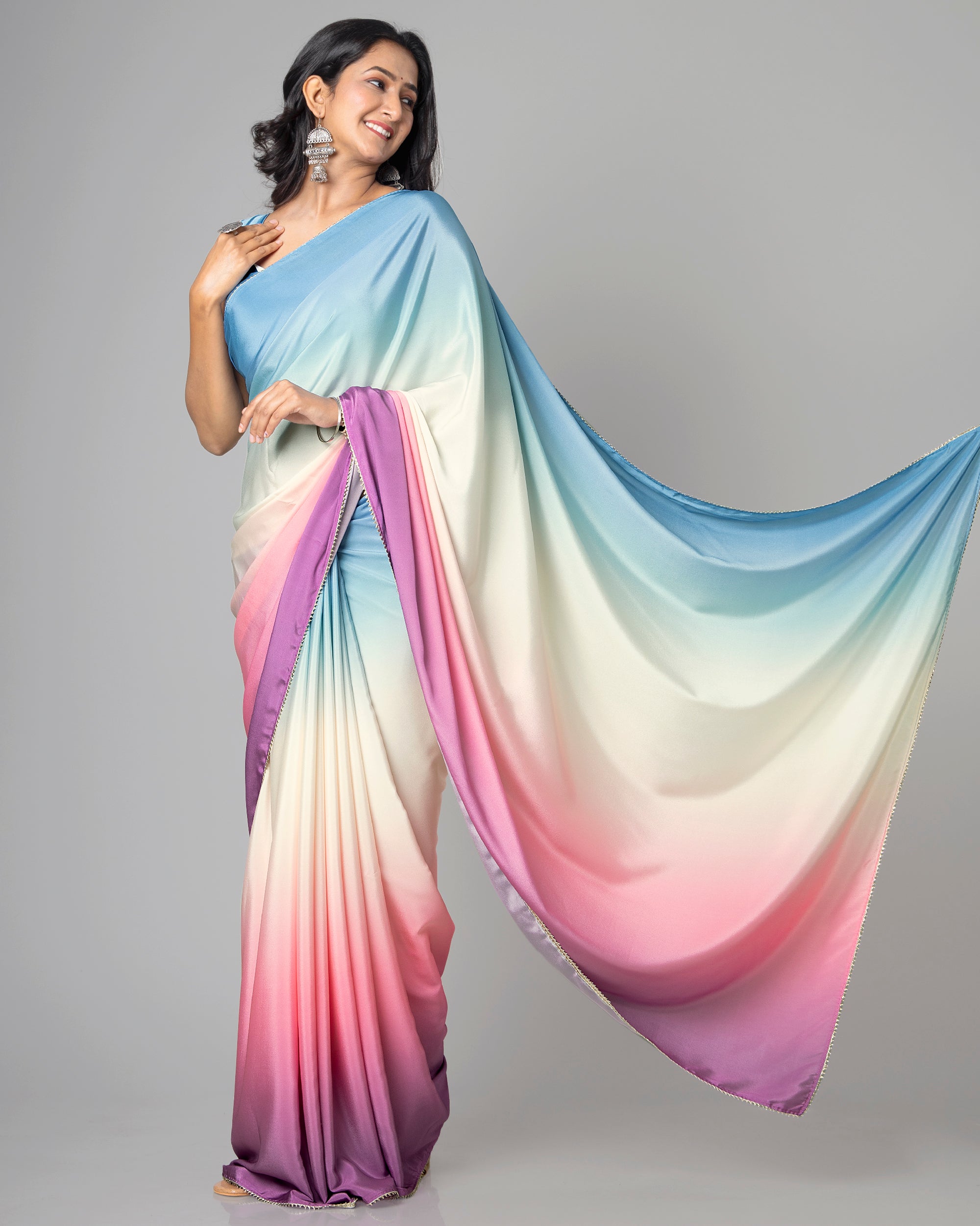 Elaborate Dark Pink Banarasi Silk Saree With Symmetrical Blouse Piece –  LajreeDesigner