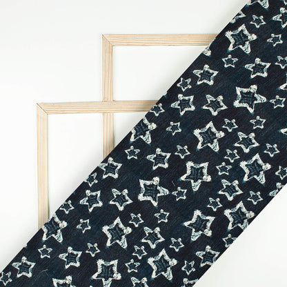 Trendy Star Digital Print Rayon Fabric