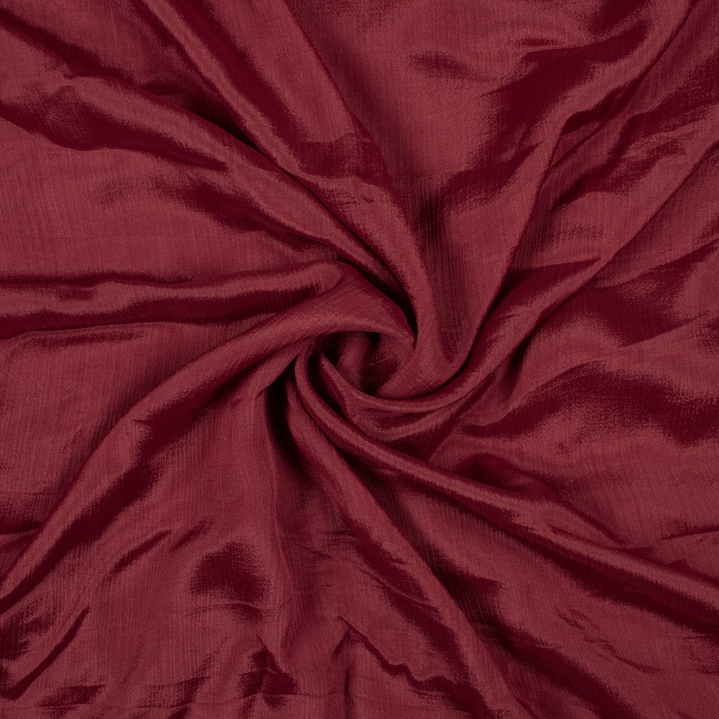 Burgundy Plain Pure Chinnon Chiffon Fabric