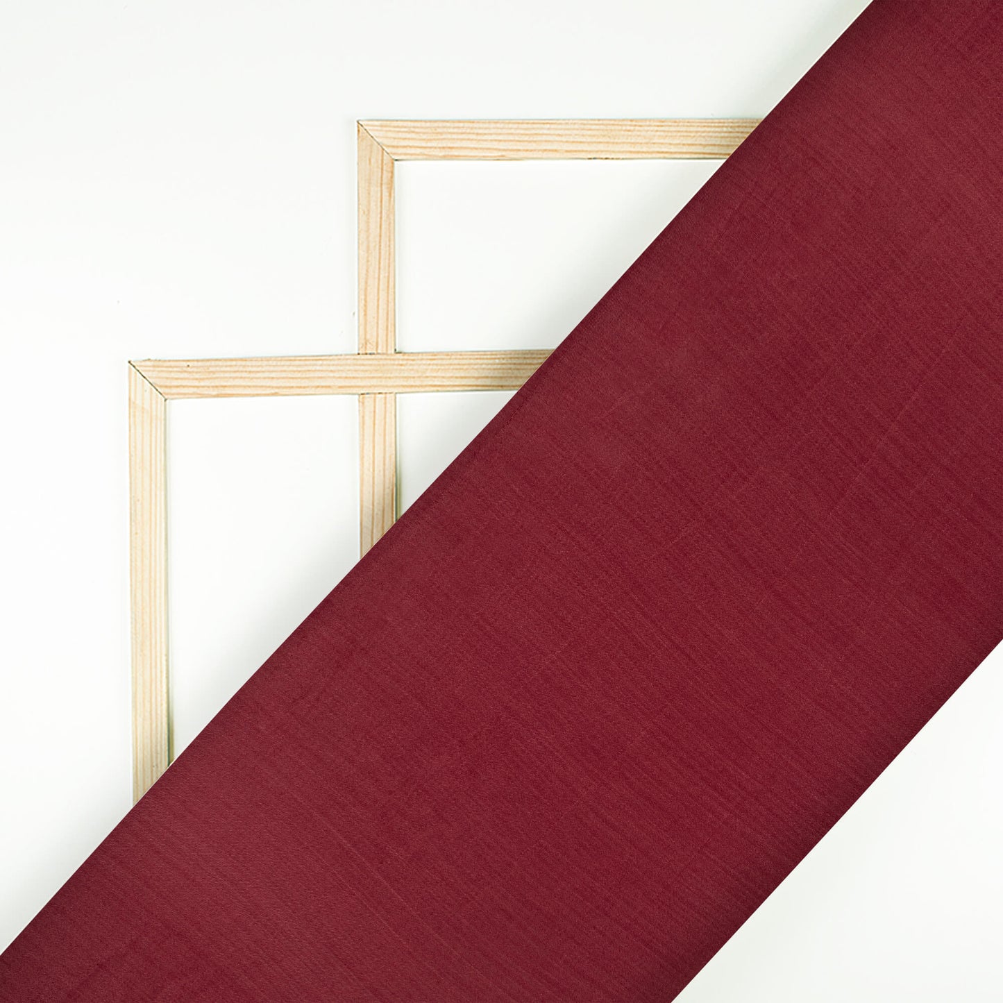 Burgundy Plain Pure Chinnon Chiffon Fabric