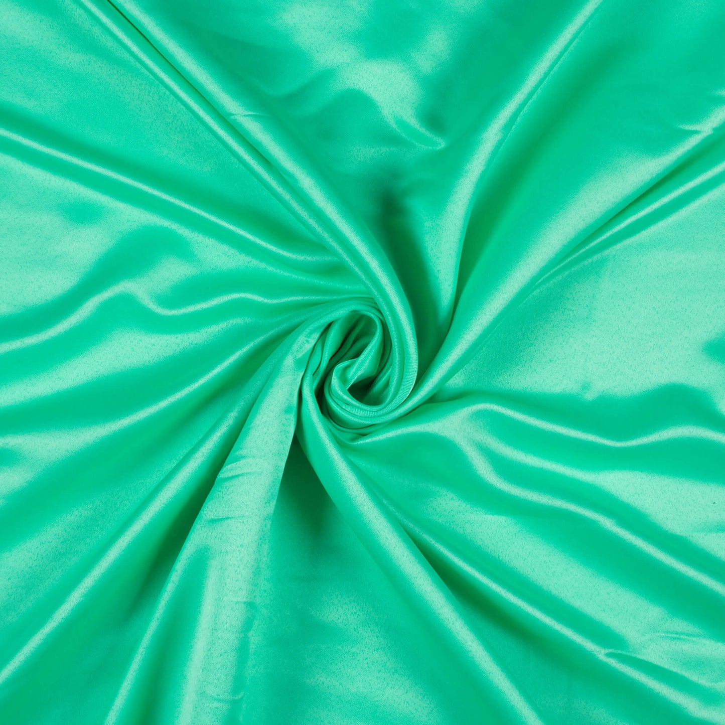 Seafoam Green Plain Taffeta Satin Fabric (Width 58 Inches)