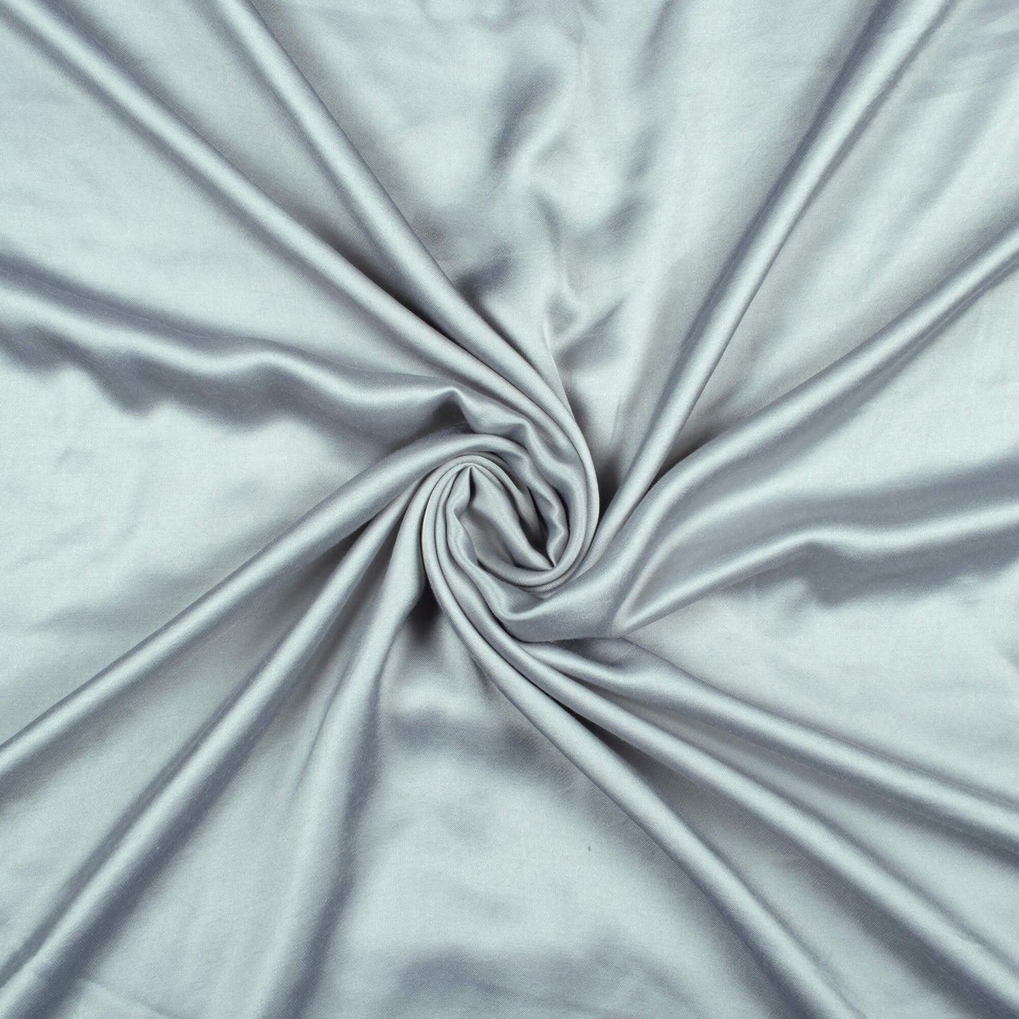 Dolphin Grey Plain Butter Satin Fabric