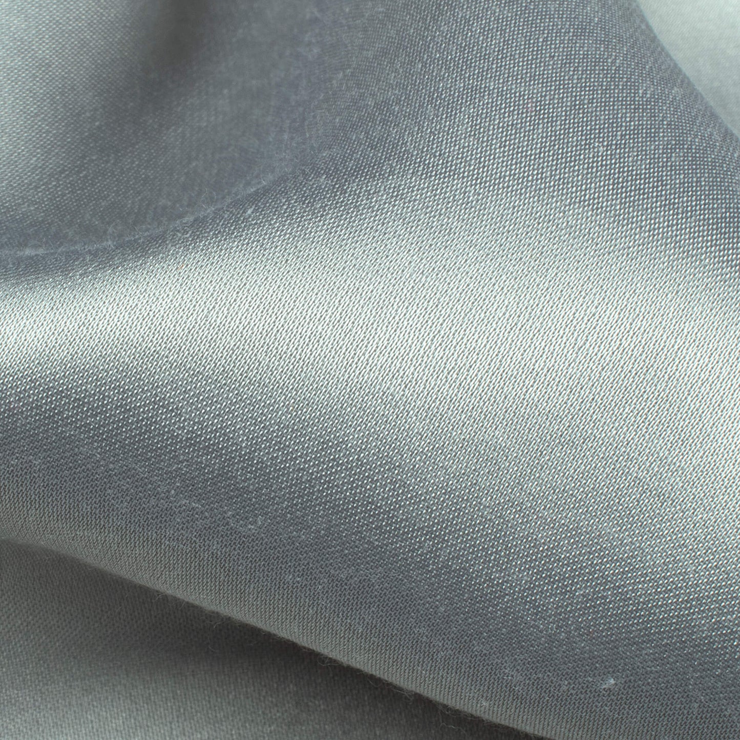 Dolphin Grey Plain Butter Satin Fabric