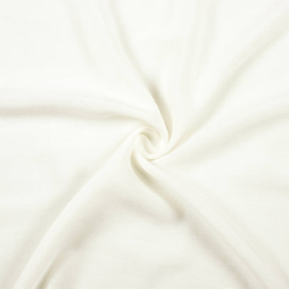 White Plain Dyeable Viscose Uppada Silk Fabric