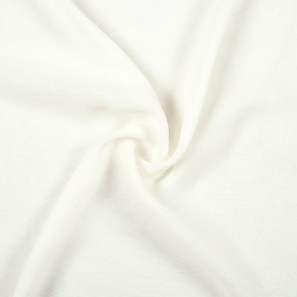 White Plain Dyeable Viscose Georgette Fabric