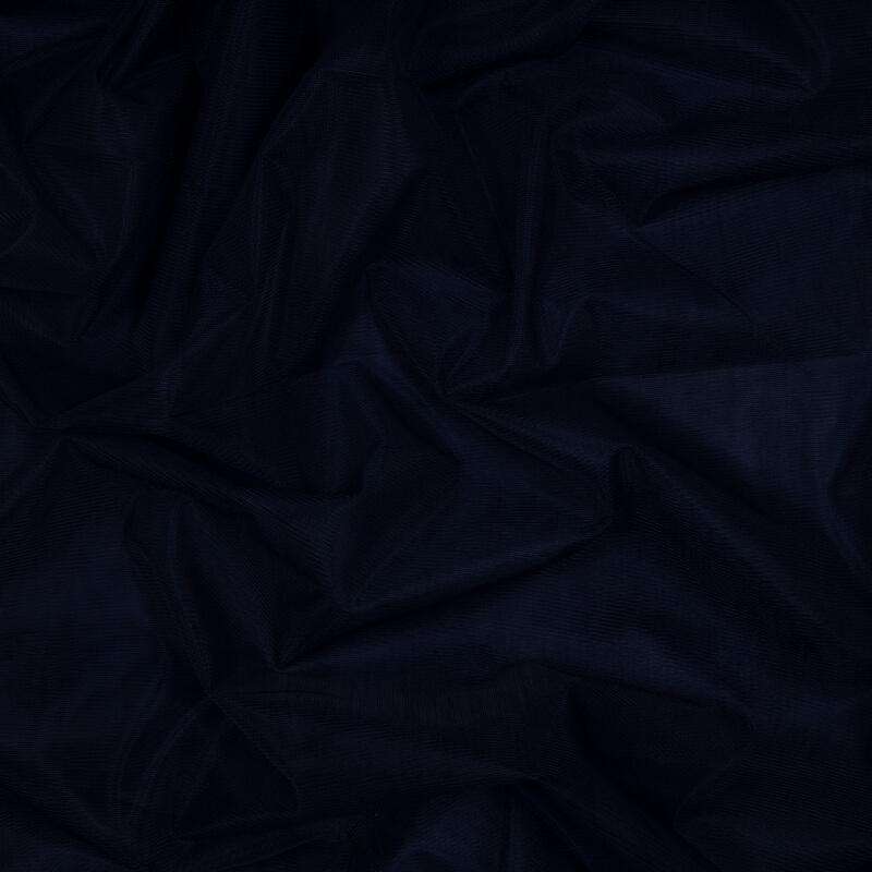 Navy Blue Plain Premium Quality Butterfly Net Fabric